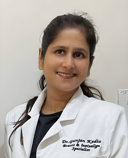 Orthodontist Dr Gunjan Kedia - Associated as Reader in Buddha Institute of Dental Sciences